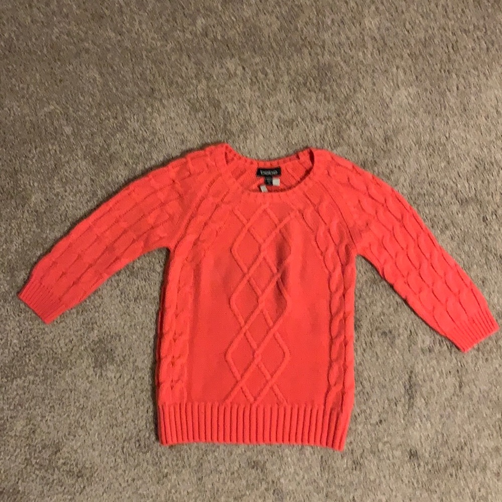 BeBe coral sweater